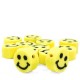Katsuki beads 10mm Smiley Yellow